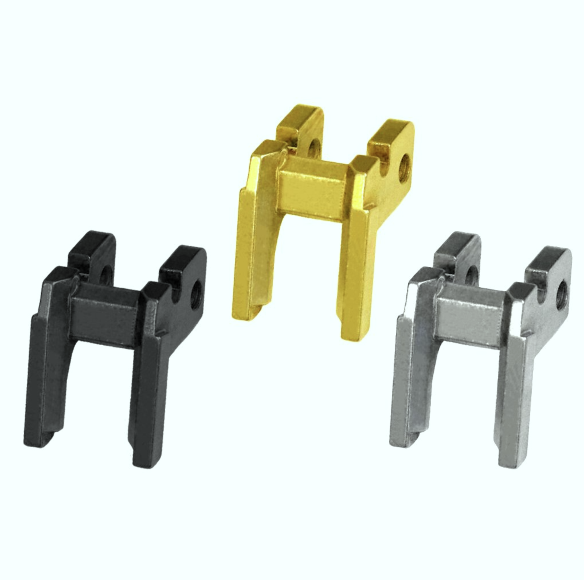 thumbnail image 2 of Stainless Steel Locking Block For Glock 17 Gen 3 (3-Pin) - Made In USA 2 of 3